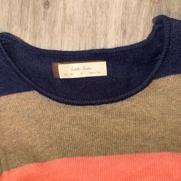 Anthropologie Isabella Sinclair lambswool blend colorblock sweater dress - Picture 5 of 5